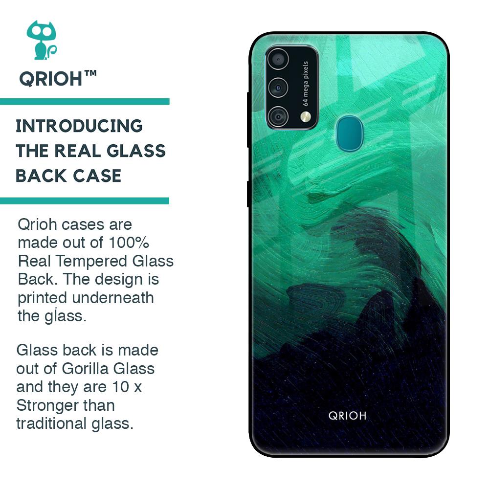Scarlet Amber Glass Case for Samsung Galaxy F41