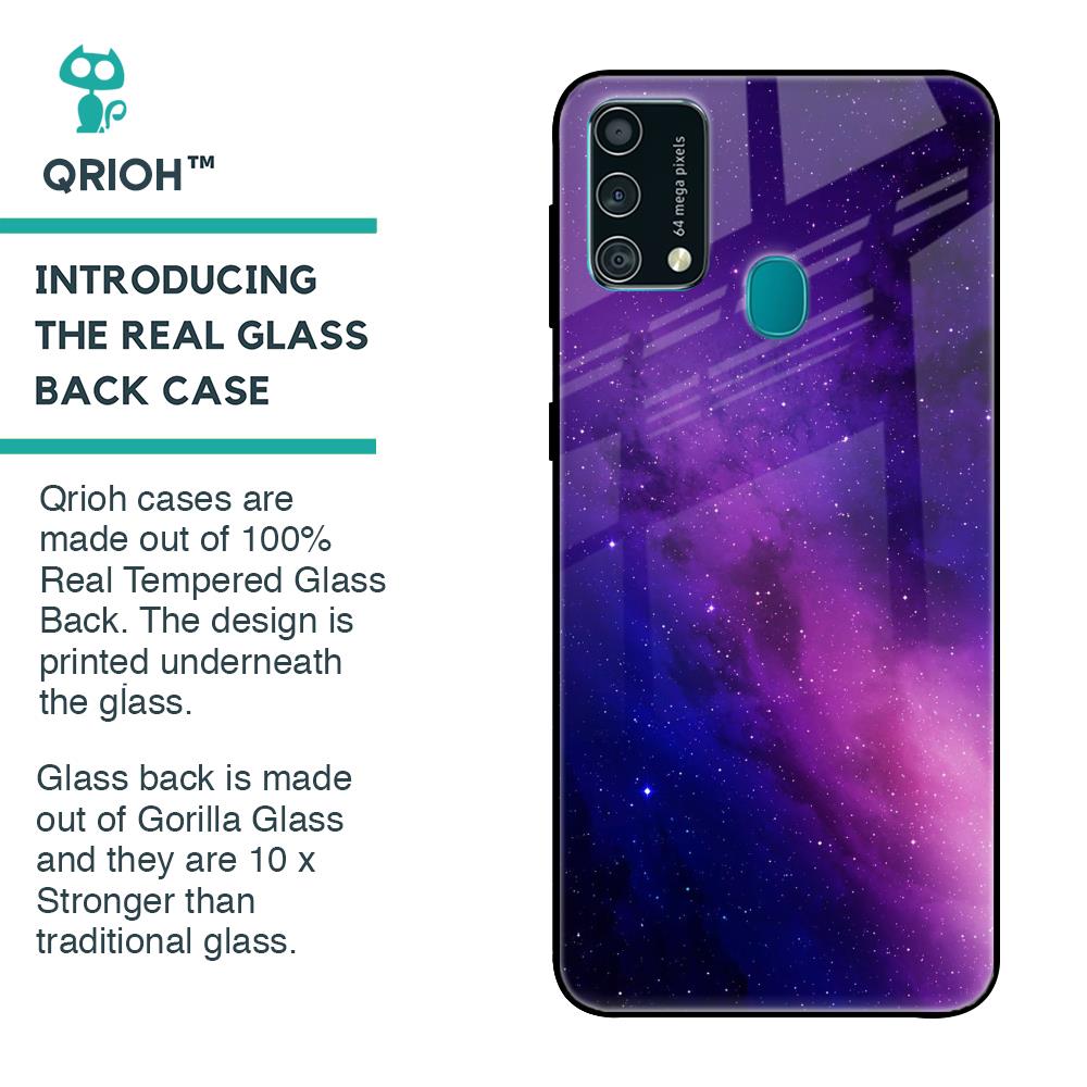 Stars Life Glass Case For Samsung Galaxy F41