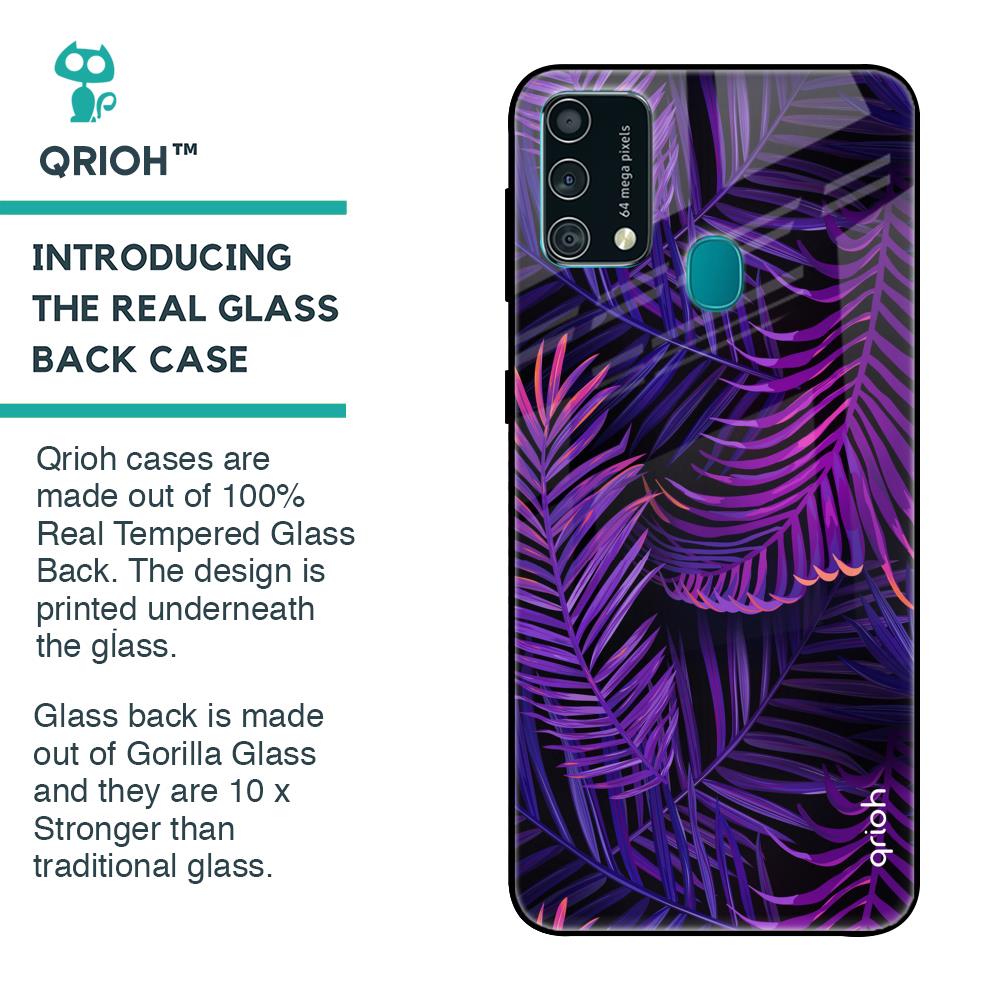 Plush Nature Glass Case for Samsung Galaxy F41