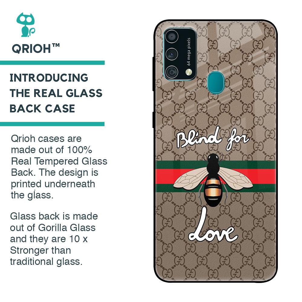 Blind For Love Glass case for Samsung Galaxy F41