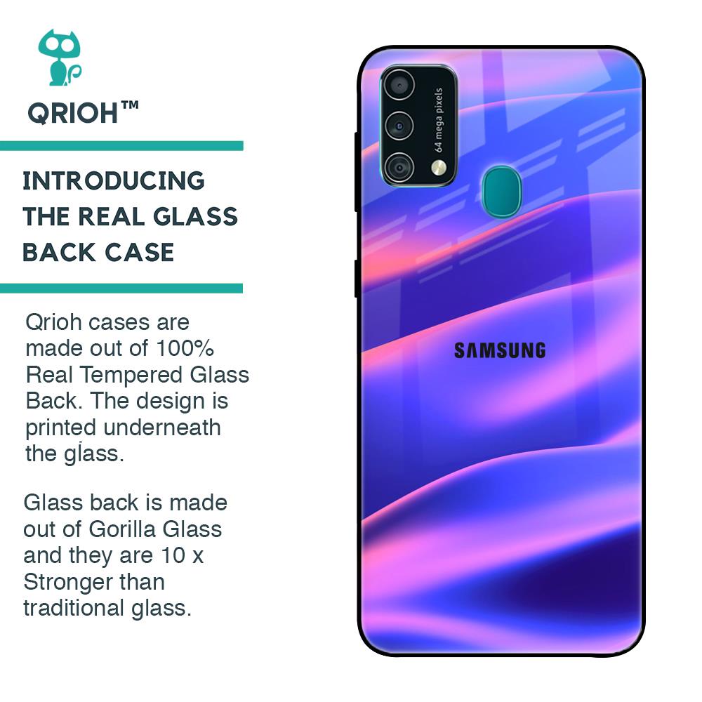 Colorful Dunes Glass Case for Samsung Galaxy F41