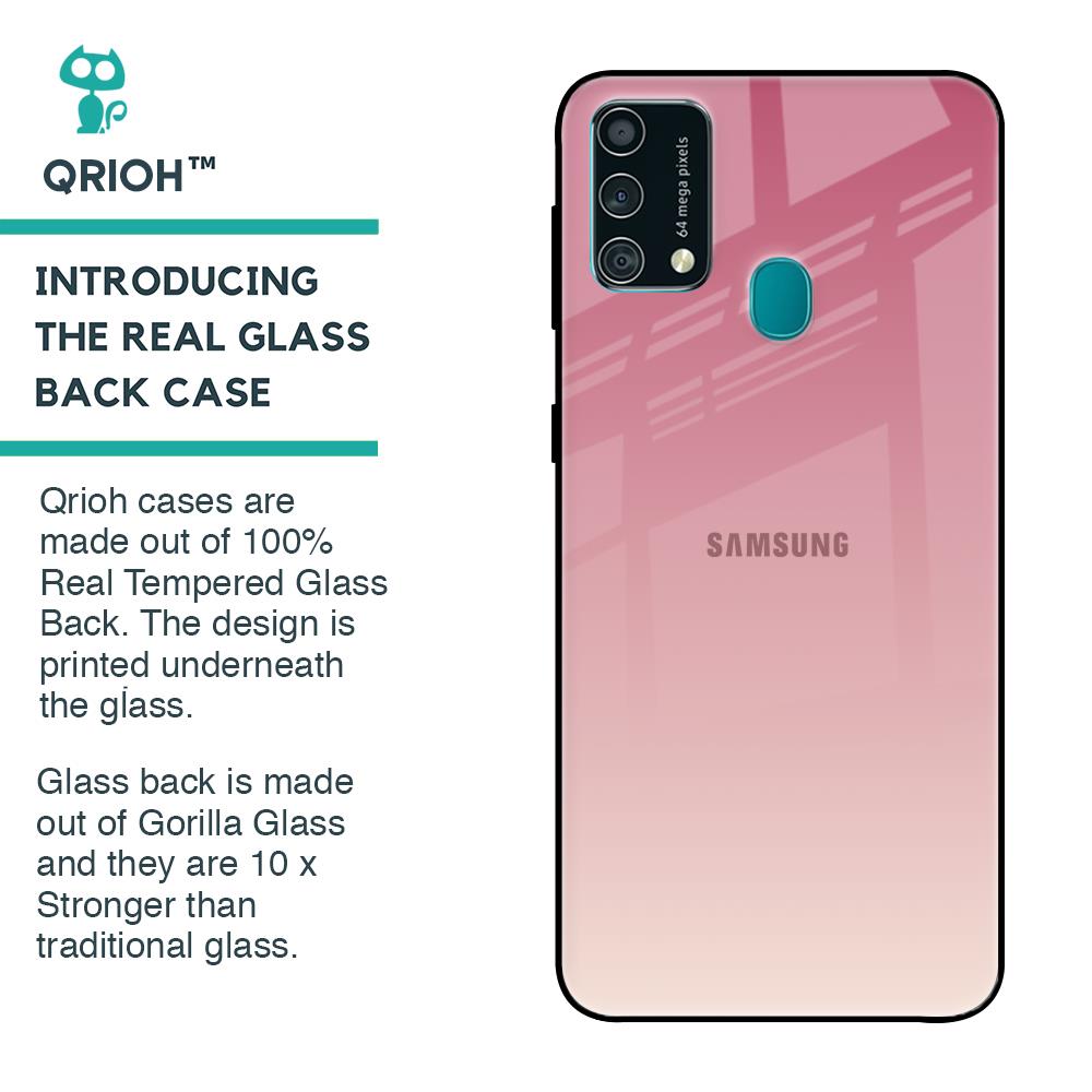 Blooming Pink Glass Case for Samsung Galaxy F41