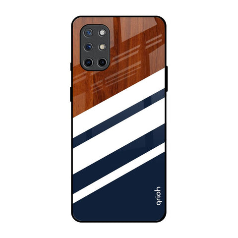 Bold Stripes OnePlus 8T Glass Back Cover Online