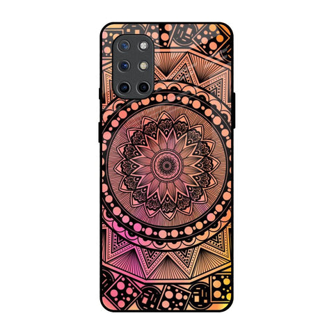 Floral Mandala OnePlus 8T Glass Back Cover Online