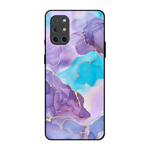 Alcohol ink Marble OnePlus 8T Glass Back Cover Online