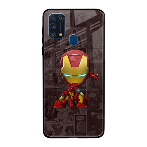 Angry Baby Super Hero Samsung Galaxy M31 Prime Glass Back Cover Online
