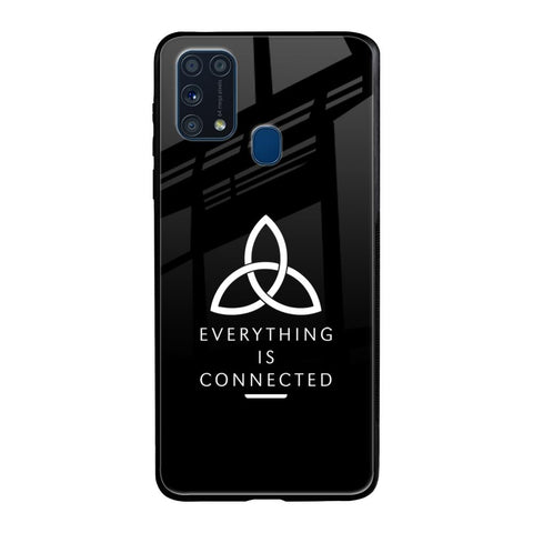 Everything Is Connected Samsung Galaxy M31 Prime Glass Back Cover Online