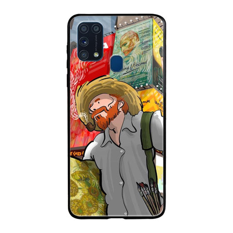 Loving Vincent Samsung Galaxy M31 Prime Glass Back Cover Online