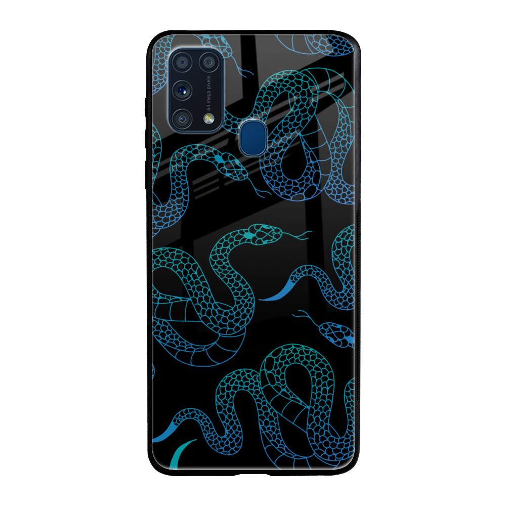 Serpentine Samsung Galaxy M31 Prime Glass Back Cover Online