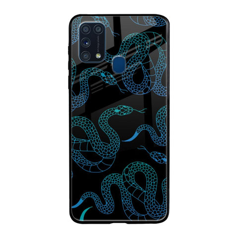 Serpentine Samsung Galaxy M31 Prime Glass Back Cover Online