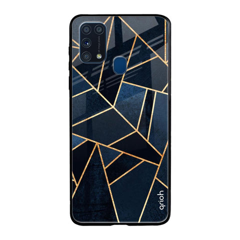 Abstract Tiles Samsung Galaxy M31 Prime Glass Back Cover Online