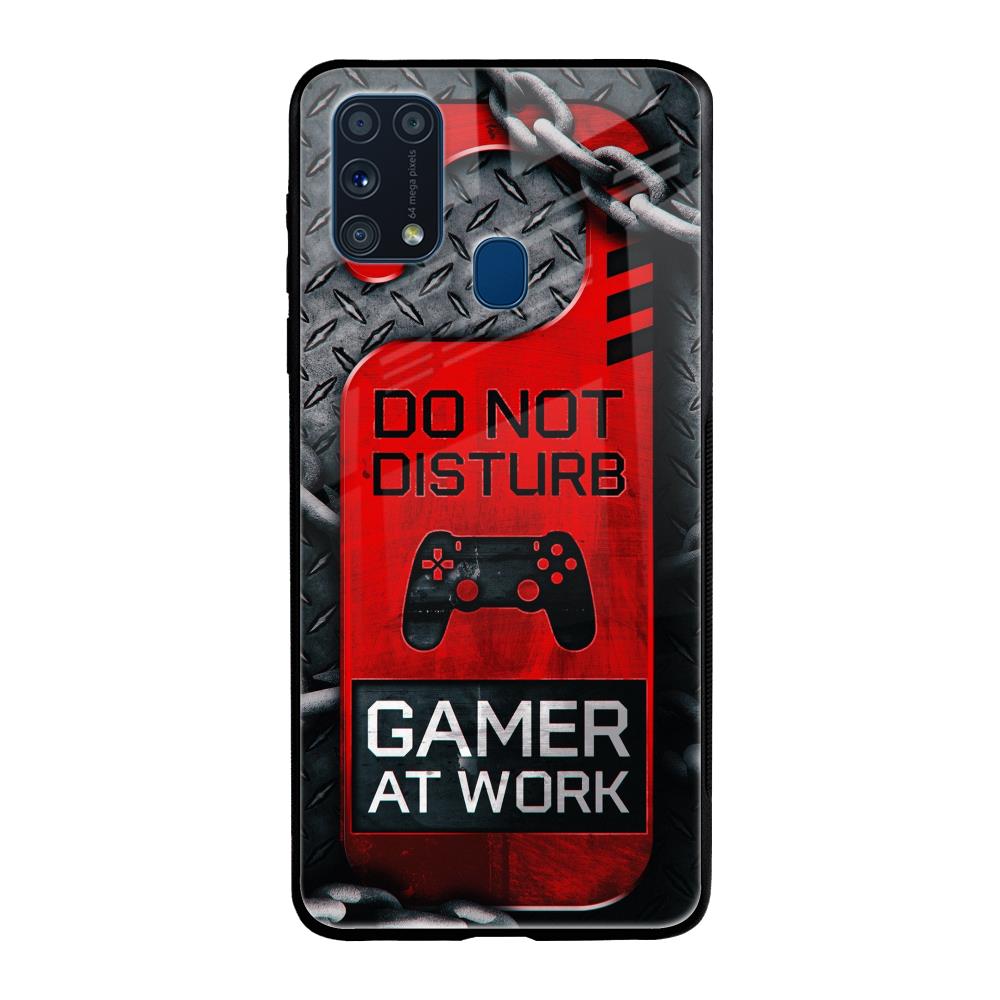 Do No Disturb Samsung Galaxy M31 Prime Glass Back Cover Online