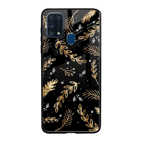 Autumn Leaves Samsung Galaxy M31 Prime Glass Back Cover Online
