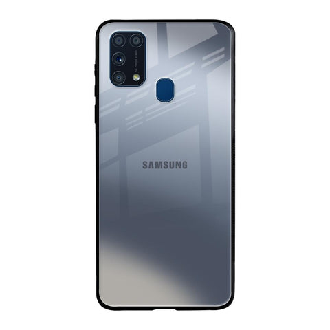 Space Grey Gradient Samsung Galaxy M31 Prime Glass Back Cover Online