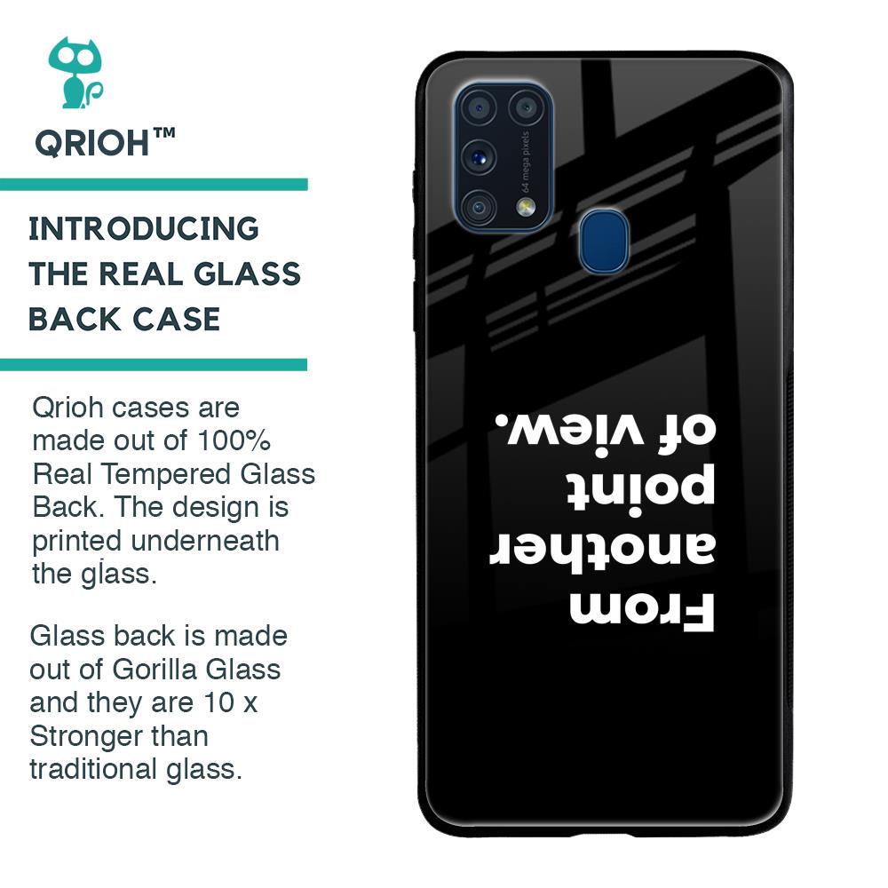 Motivation Glass Case for Samsung Galaxy M31 Prime