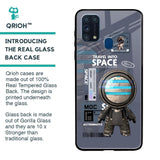 Space Travel Glass Case for Samsung Galaxy M31 Prime