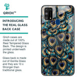Peacock Feathers Glass case for Samsung Galaxy M31 Prime