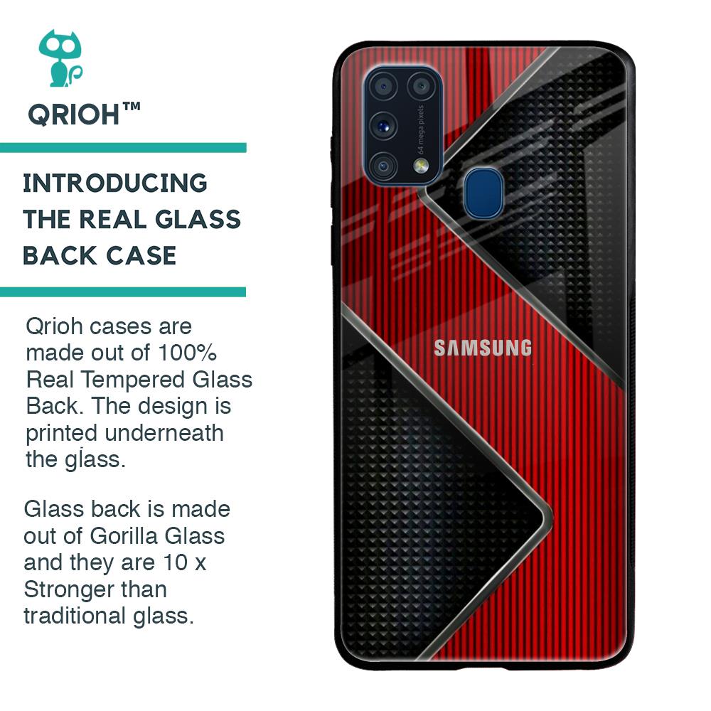 Art Of Strategic Glass Case For Samsung Galaxy M31 Prime