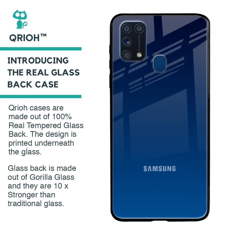 Very Blue Glass Case for Samsung Galaxy M31 Prime