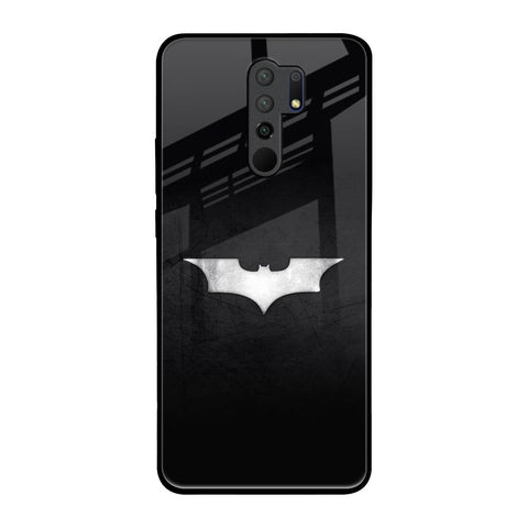Super Hero Logo Poco M2 Glass Back Cover Online