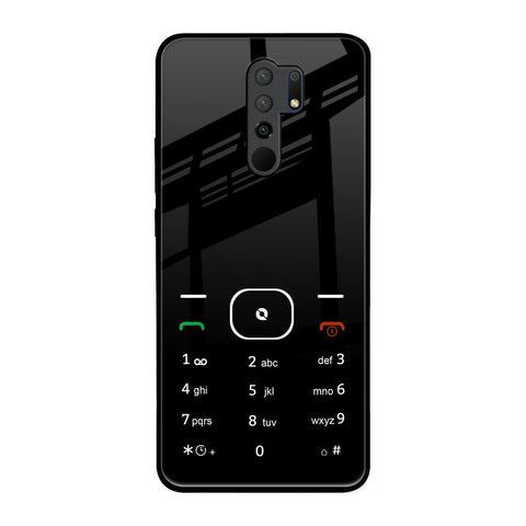 Classic Keypad Pattern Poco M2 Glass Back Cover Online