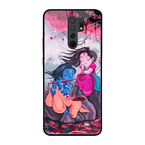 Radha Krishna Art Poco M2 Glass Back Cover Online