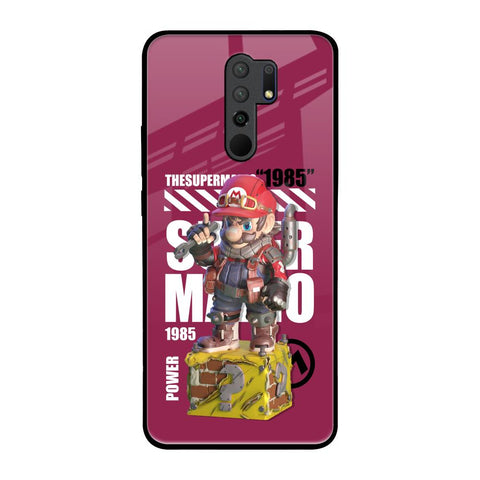 Gangster Hero Poco M2 Glass Back Cover Online