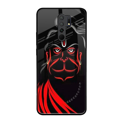 Lord Hanuman Poco M2 Glass Back Cover Online