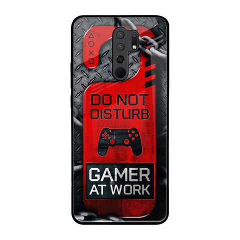 Do No Disturb Poco M2 Glass Back Cover Online