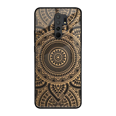 Luxury Mandala Poco M2 Glass Back Cover Online