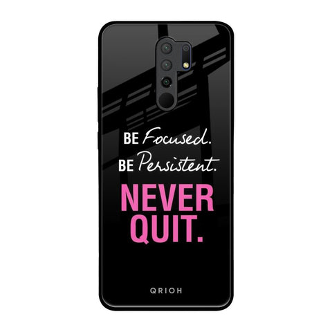 Be Focused Poco M2 Glass Back Cover Online