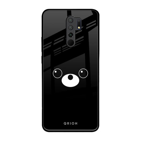 Cute Bear Poco M2 Glass Back Cover Online