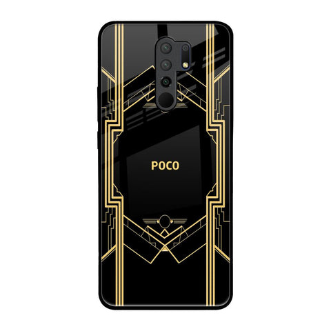 Sacred Logo Poco M2 Glass Back Cover Online