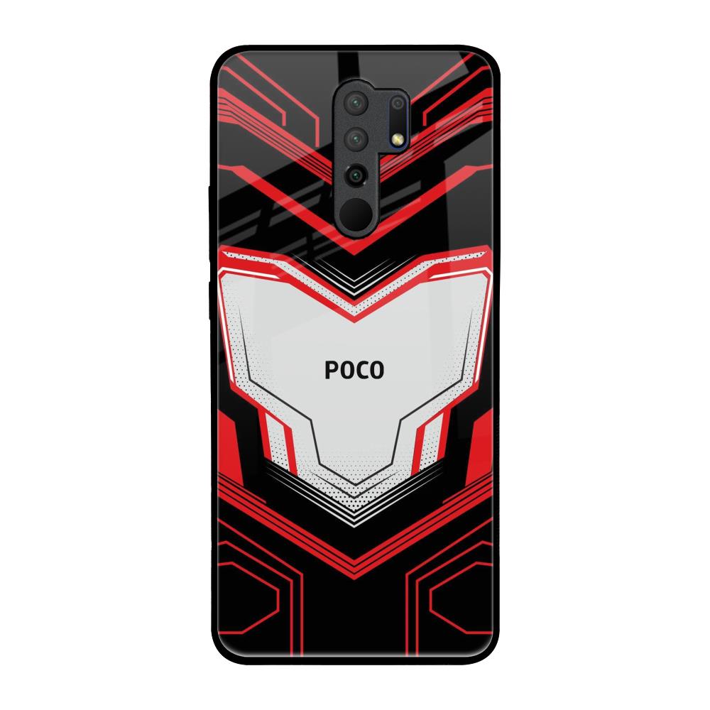 Quantum Suit Poco M2 Glass Back Cover Online