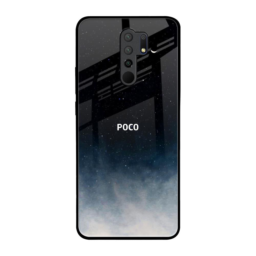 Aesthetic Sky Poco M2 Glass Back Cover Online