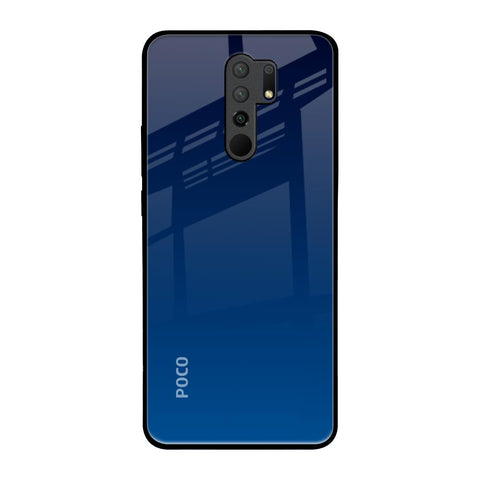 Very Blue Poco M2 Glass Back Cover Online