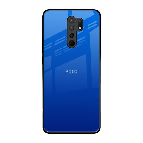 Egyptian Blue Poco M2 Glass Back Cover Online