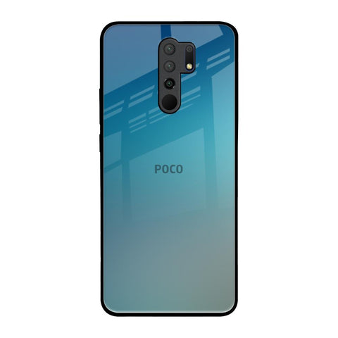 Sea Theme Gradient Poco M2 Glass Back Cover Online
