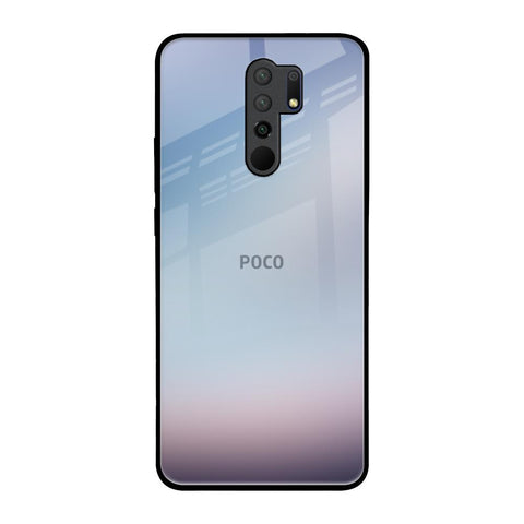 Light Sky Texture Poco M2 Glass Back Cover Online
