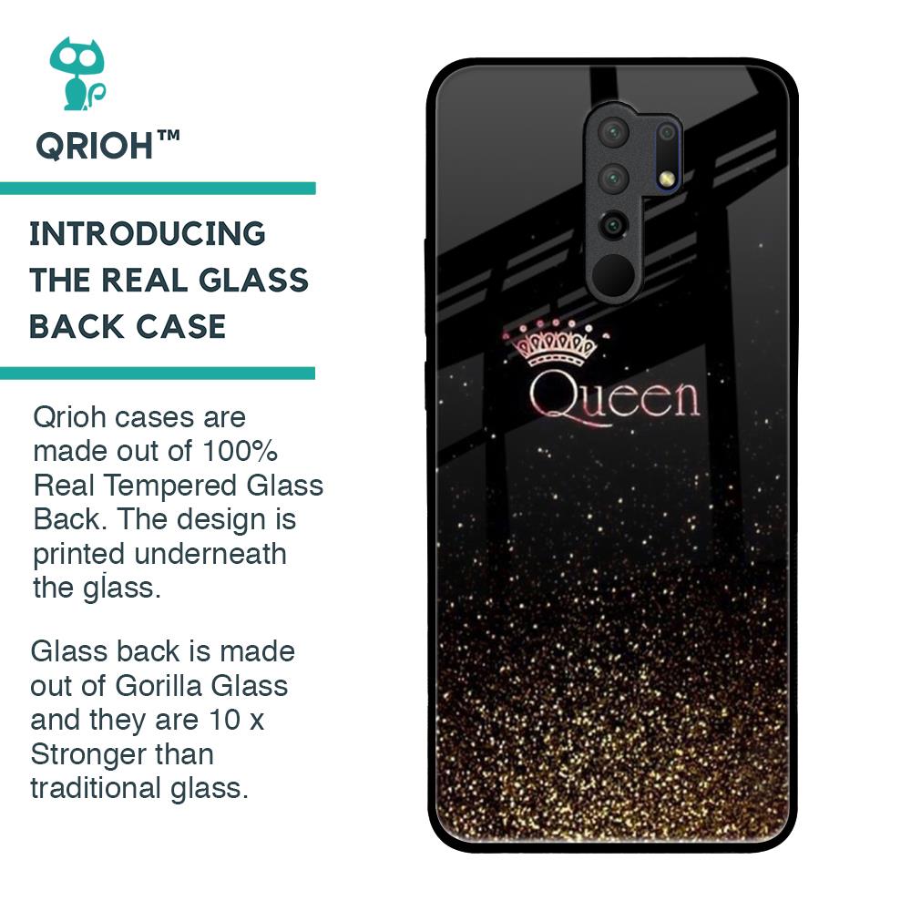 I Am The Queen Glass Case for Poco M2