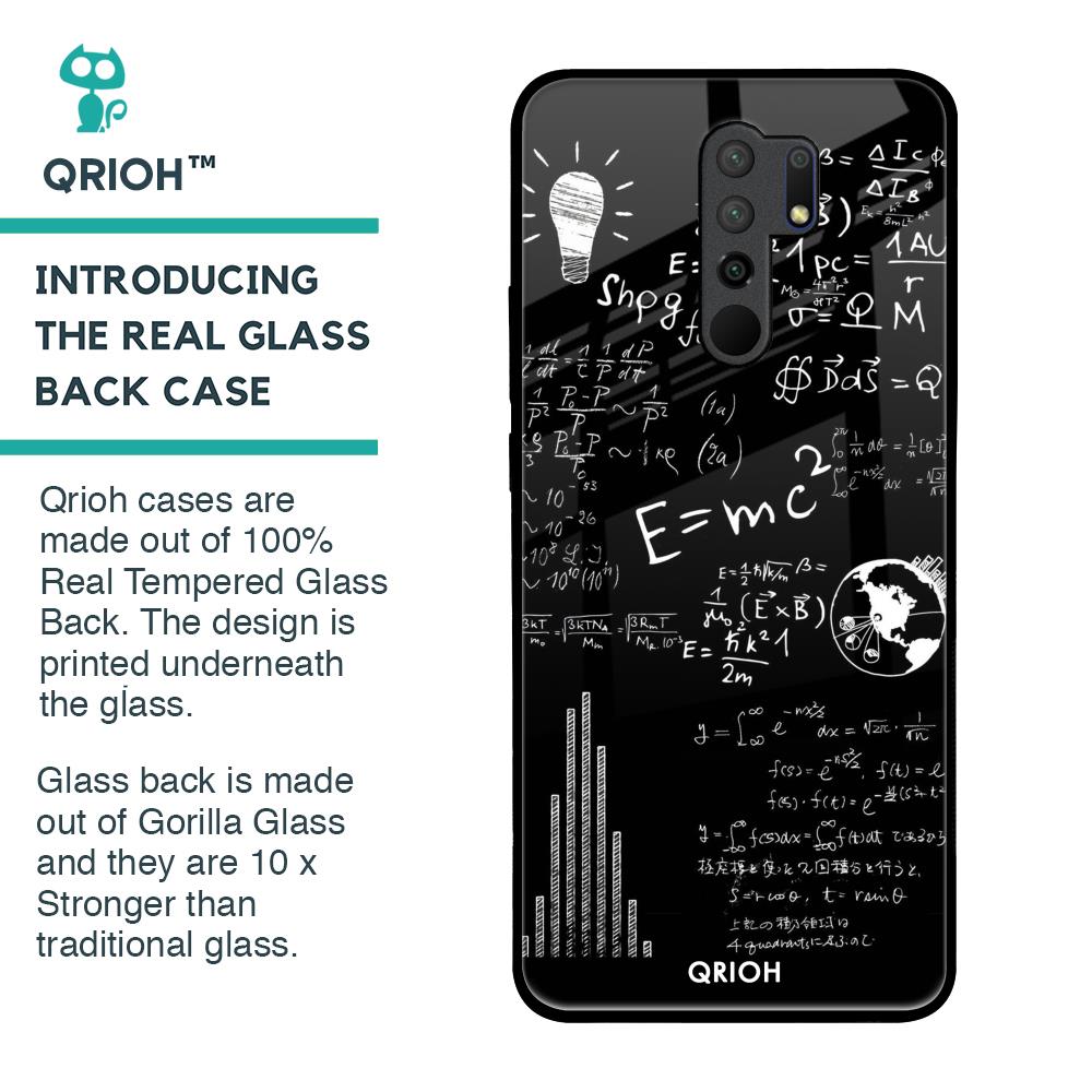 Funny Math Glass Case for Poco M2