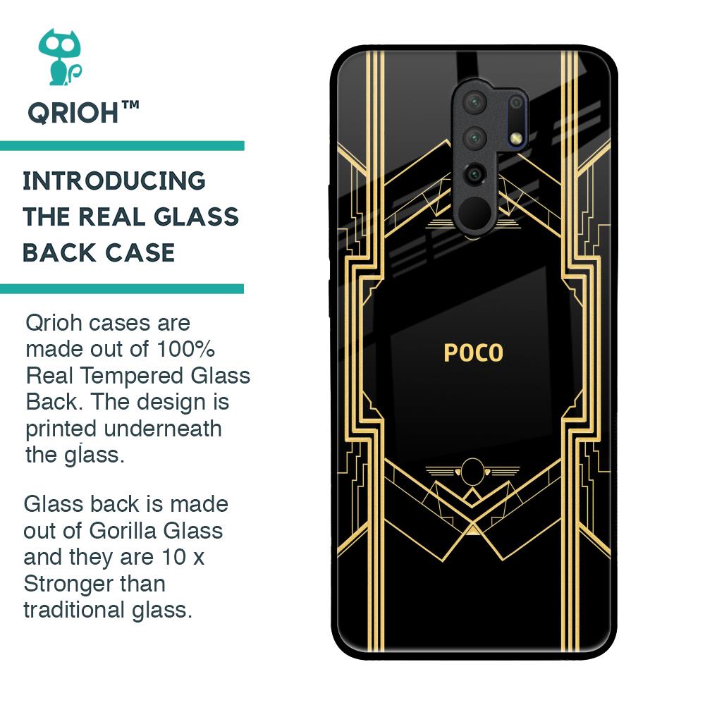 Sacred Logo Glass Case for Poco M2 - Main Image