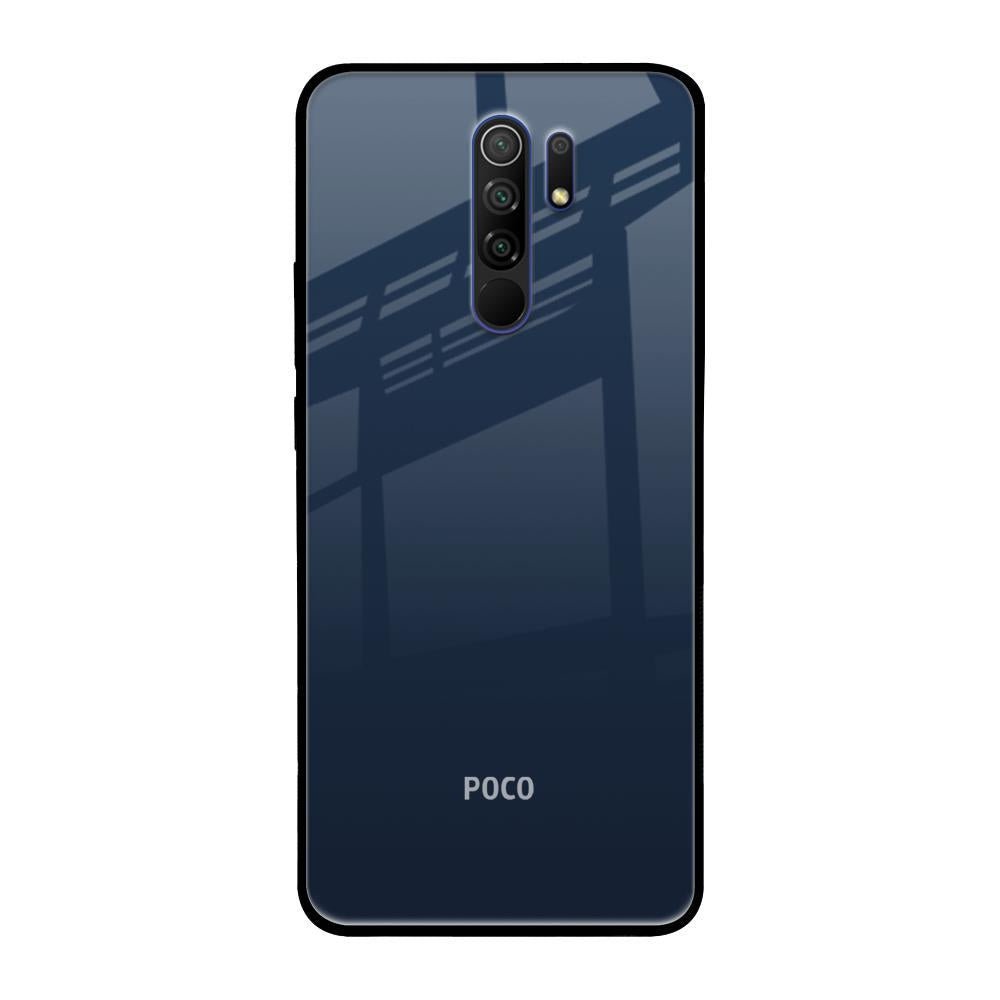 Overshadow Blue Poco M2 Glass Cases & Covers Online