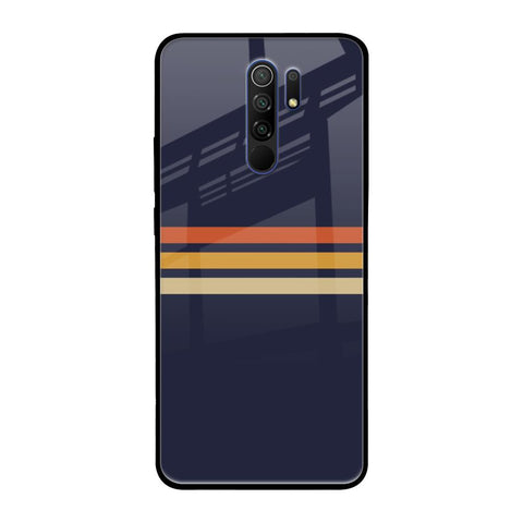 Tricolor Stripes Poco M2 Glass Cases & Covers Online