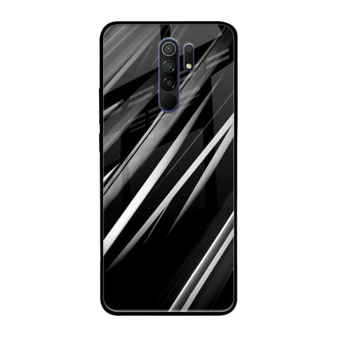 Black & Grey Gradient Poco M2 Glass Cases & Covers Online