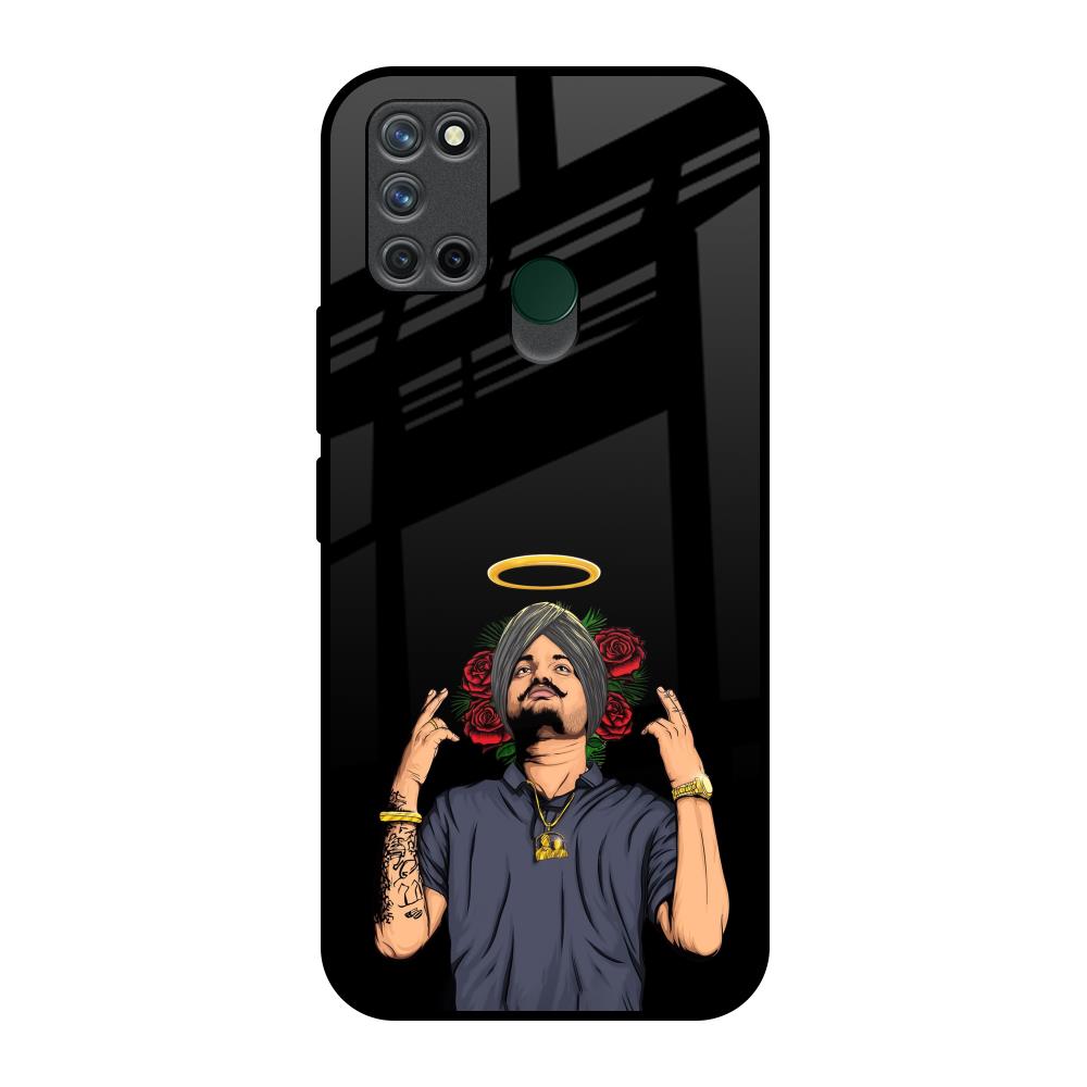 Punjabi Singer Poster Realme 7i Glass Back Cover Online