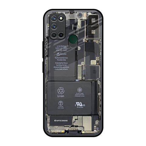 Skeleton Inside Realme 7i Glass Back Cover Online