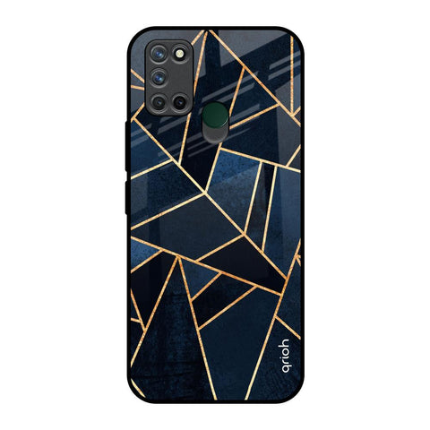 Abstract Tiles Realme 7i Glass Back Cover Online