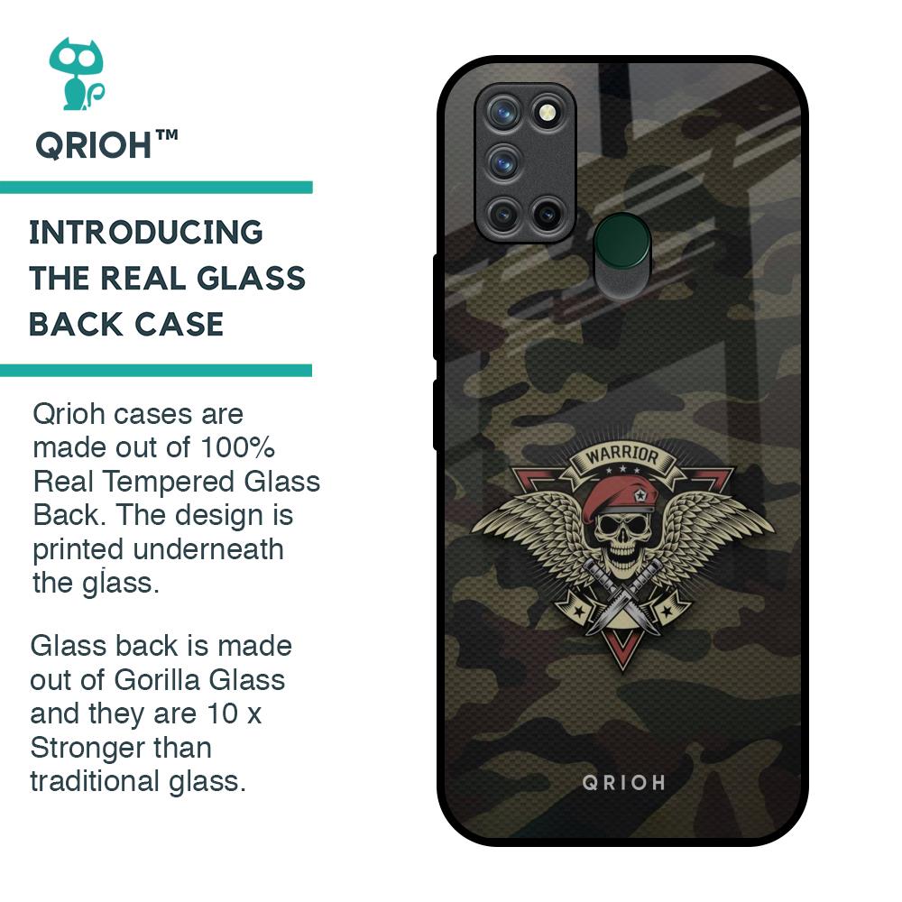 Army Warrior Glass Case for Realme 7i