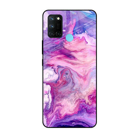 Cosmic Galaxy Realme 7i Glass Cases & Covers Online